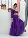 Pc N03 Motedo Print Gamathi Work With Real Mirror Gown Wholesalers In Delhi